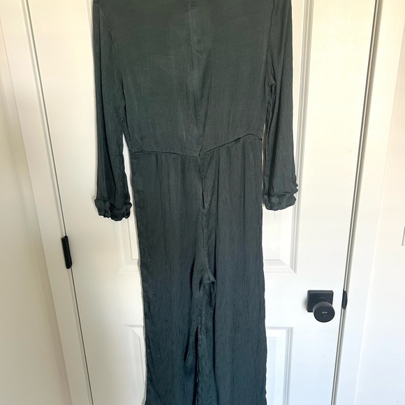 Madewell Satin V-Neck Jumpsuit - Picture 5 of 5